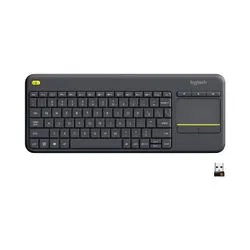 Teclado Inalambrico ideal Smart TV c/touchpad DARK Logitech K400PLUS