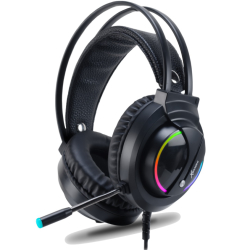 Auriculares Gamer Xemoki Luminoso RGB Mic Flexible PS4+PC+ Adaptador XK-GHX21