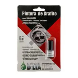 Pintura de Grafito (GRA) (reparacion de C/remoto) envase 5cc DELTA GRA