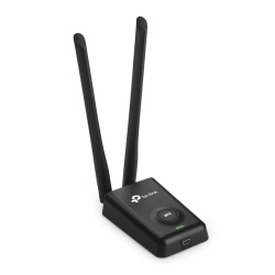 Placa Usb De Red Wireless Hi-pow 300m C/2 Antenas Wifi Tp-link Tl-wn8200nd