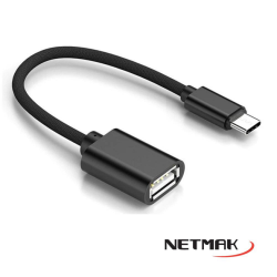 Adaptador USB Tipo C (M) a USB 2.0 (H) OTG NM-C104