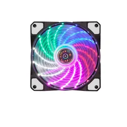 Turbina Cooler 12 cm con 15 Leds Rgb Netmak NM-12RGB