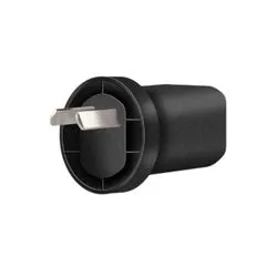Cargador Celular NEGRO Fuente  220V A 5V USB 2 Amper Noganet NGA-520