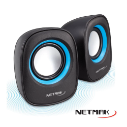 Mini Parlante USB BLUE Netmak NM-9025AZ