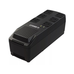 Estabilizador con filtro tel y ll- termica 2000w NEGRO 6 Tomas Lyonn TCA-2000N-V 