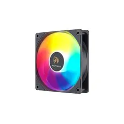 Cooler Turbina  8cm Luz RGB conexion molex Netmak NM-8025T