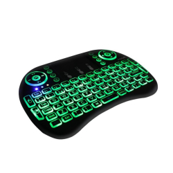 Mini Teclado Retroiluminado SmartTV bat recargable Noganet NKB-K2R