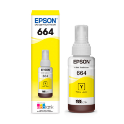 Botella de tinta Epson 664 Original L200 AMARILLO T664420