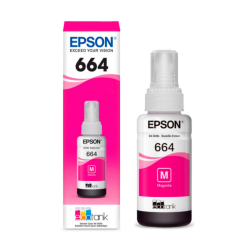 Botella de tinta Epson 664 Original L200 MAGENTA T664320
