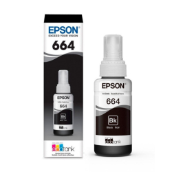Botella de tinta Epson 664 Original L200 NEGRO T664120