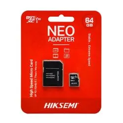 Memoria Micro Sd Hiksemi 64gb Neo C/ Adap Mem529