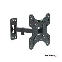 Soporte TV LED 17"-43" Brazo movil Netmak NM-ST35