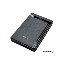 Carry Disk Externo Sata 2,5" USB 2.0 Netmak NM-CASE-2