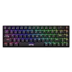 Teclado Mecanico Raptor Fireclaw M68 Wireless Rgb Red Outemu Fireclaw-m68