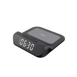 Reloj despertador c/ carga inalambrica Netmak NM-RD11