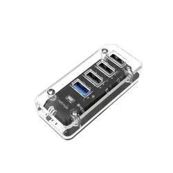 HUB USB a 3 puertos USB2.0 + 1 USB 3.0 5Gbps Netmak NM-AC12