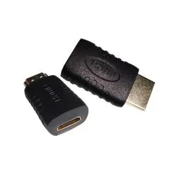 Adaptador HDMI Macho a Mini HDMI Hembra Nisuta Conectores Dorados NSADHDMI