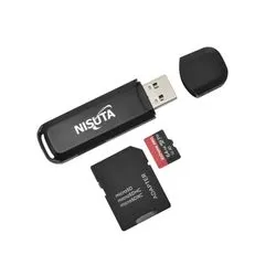 Lector de memorias SD y mini SD USB 3.0 Nisuta NSCR10