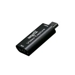 Capturadora de Video HDMI Nisuta 1080P USB Compacta Sin Fuente Externa NSCVHD1