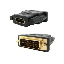 Adaptador DVI-D Macho a HDMI Hembra Nisuta NSADDVHD