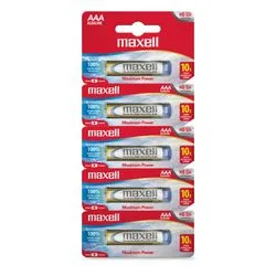 Pila Alcalina Maxell AAA LR03 Pack x5 1.5v MAX-723867