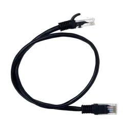 Patchcord Noganet 50cm Negro Cat. 5e PATCH-0.5N