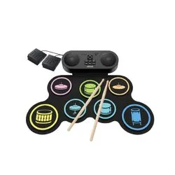 Bateria Electrica Inalambrica Silicona Enrollable Netmak NM-DRUM