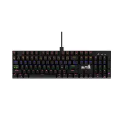 Teclado Gamer Raptor Fireclaw M104 Mecanico Retroiluminado Switch Red Outemu 1-0417093