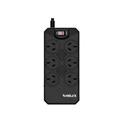 Estabilizador Kelyx 6 Tomas Max. 600w 150-270v Surge Protection 1mt 1-0417773