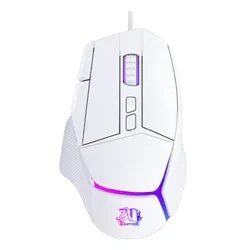 Mouse Gamer Raptor Storm Grip 9 Botones 8000dpi Retroiluminado White 1-0418529