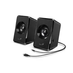 Parlantes Genius Sp-u125 Usb 3w Pc - Smart Tv Sp-u125bk