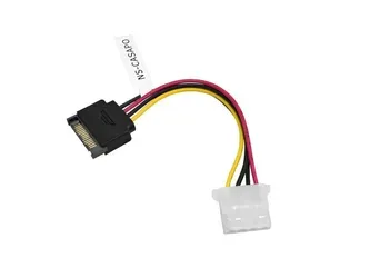 Cable Sata M a Power molex 15CM Nisuta NSCASAPO