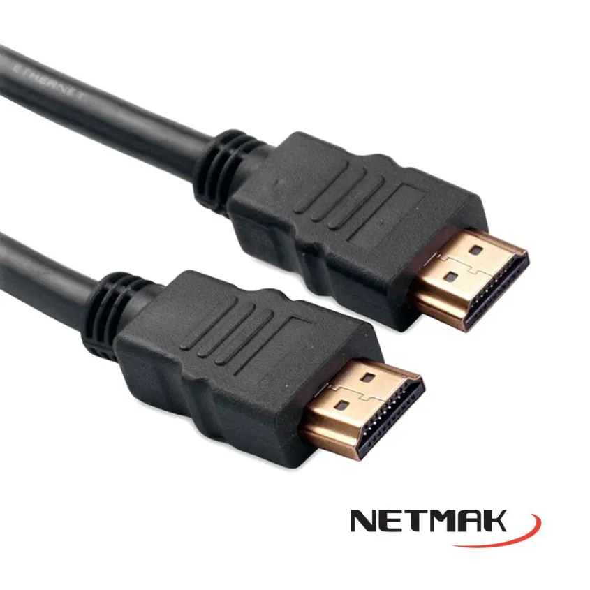Cable HDMI 4K Macho - Macho V2.0 1.5M Netmak NM-C98