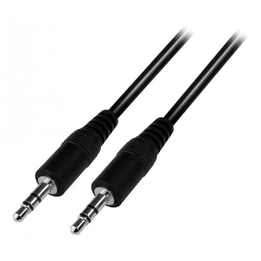 Cable miniplug-miniplug 3.5mm macho macho 1.8m Noganet AC-78