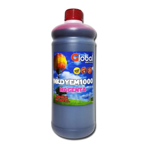 Tinta Premium Universal Magenta de 1000 Cm3 Global INKDYEM1000