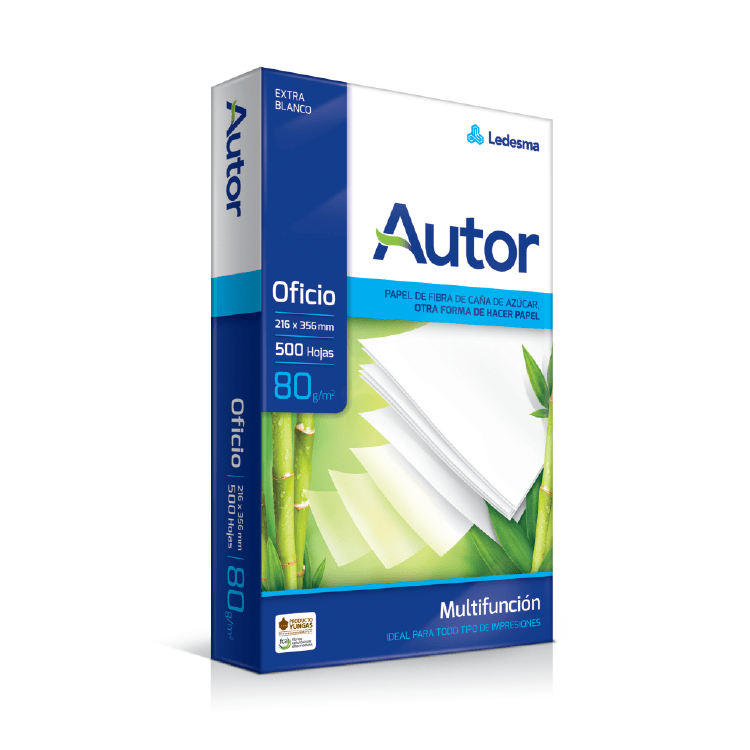 Resma BLANCA OFICIO AUTOR MULTIFUNCION 75G x 500 Hojas RES018