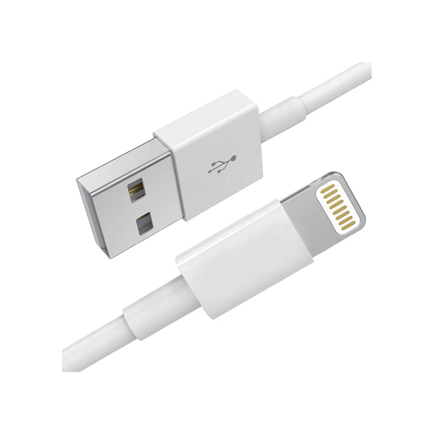 Cable USB Iphone Lightning 1 metro BLANCO  Global C-IPHLIGTH1MW