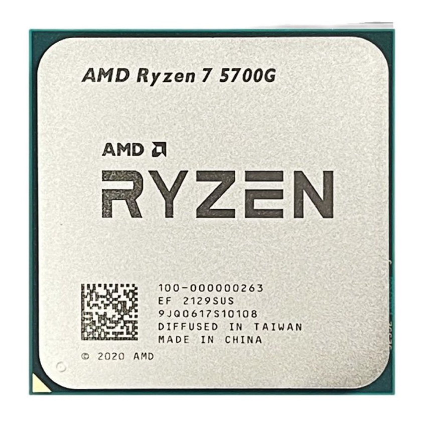 Micro Cpu Amd Ryzen 7 5700g 5ta Gen 3.8-4.6ghz 16mb Sam4 Con Video Cpu230