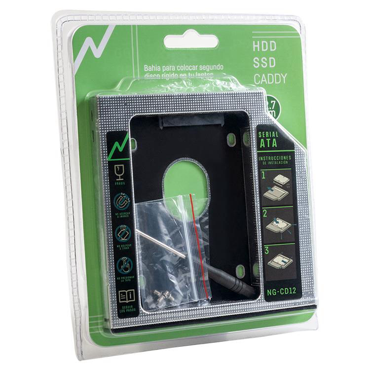 Caddy Disk Sata 2,5 Disco Notebook 12,7mm Noganet NG-CD12