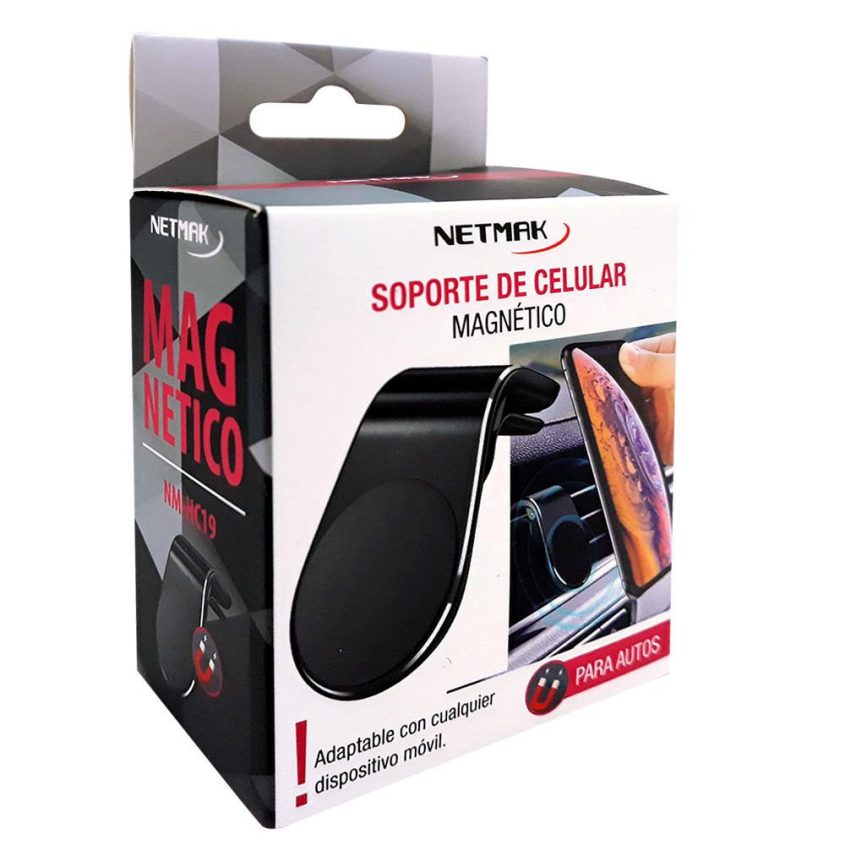 Soporte Celular Universal Magnetico REJILLA p/Auto Netmak NM-HC19