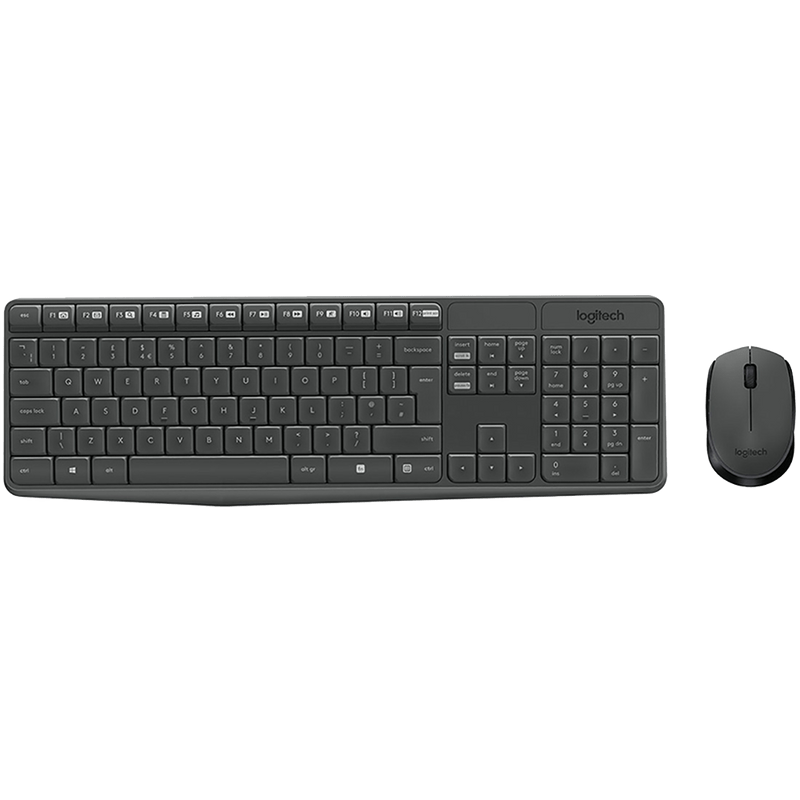Combo Teclado Y Mouse Inalambrico Logitech Mk235combo
