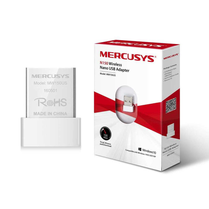 Adaptador Nano Usb A Wireless 150 Mbps Wifi Mercusys By Tp-link Mw150usnano