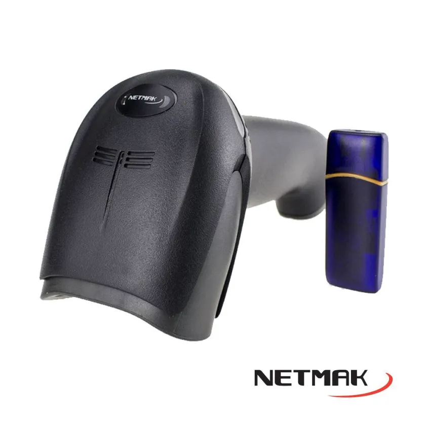 Lector de Codigo de barras Laser Inalambrico 1D Netmak