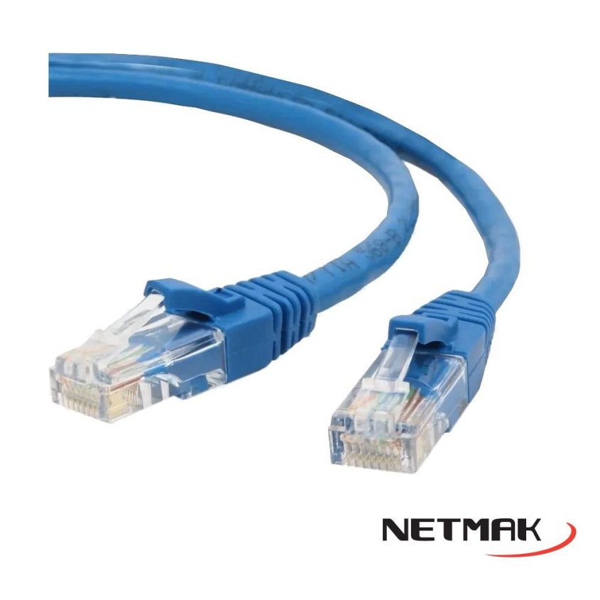 Patchcord 10 metros Cat 5e Netmak