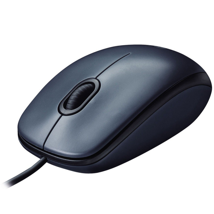 Mouse Logitech Usb M90 Dark Midnight Gray M90