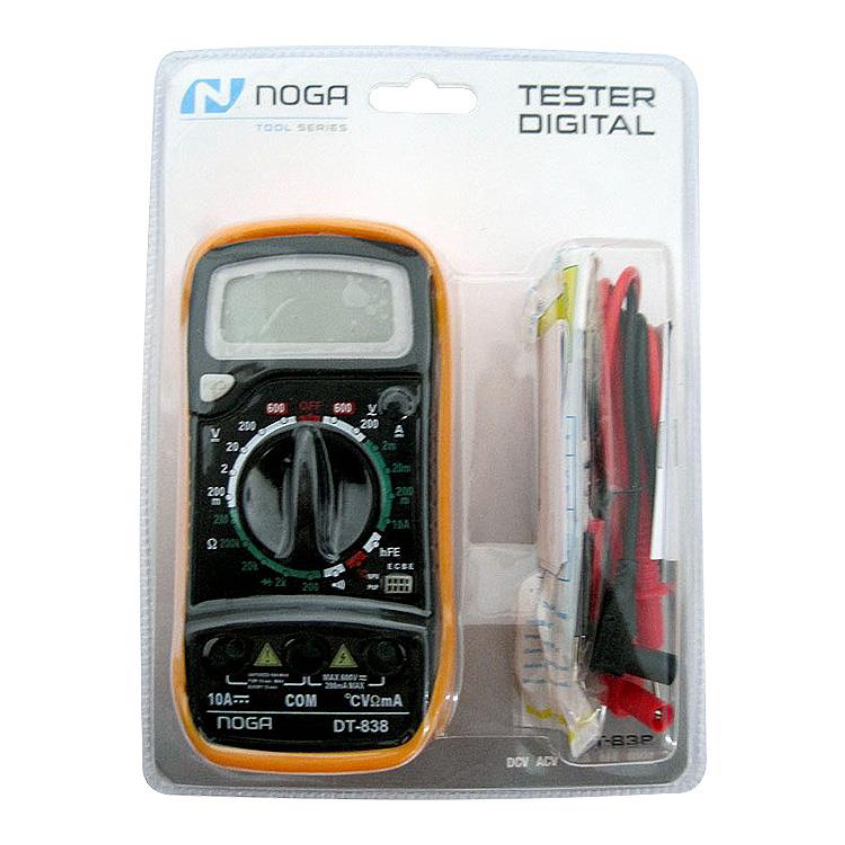 Tester Digital con sensor de temperatura Noganet DT-838