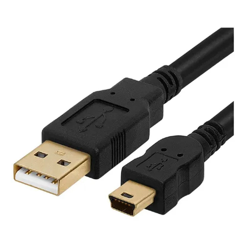 Cable USB a Mini USB 5 Pines Noganet 1.5 Metros USBTOMINUSB5