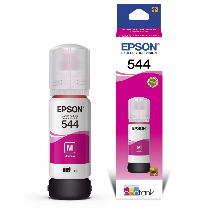 Botella De Tinta Epson Original L3110 Magenta T544320