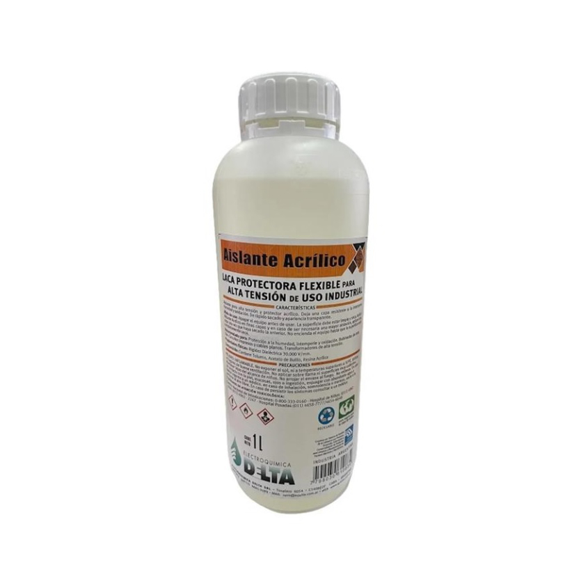 Aislante Acrilico 1 Litro laca protectora acrilica flexible AAXL
