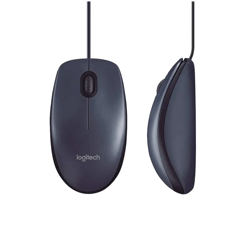 Combo Logitech Teclado Y Mouse Black Usb Logitech Mk120